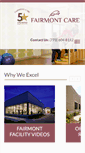 Mobile Screenshot of fairmontcare.com